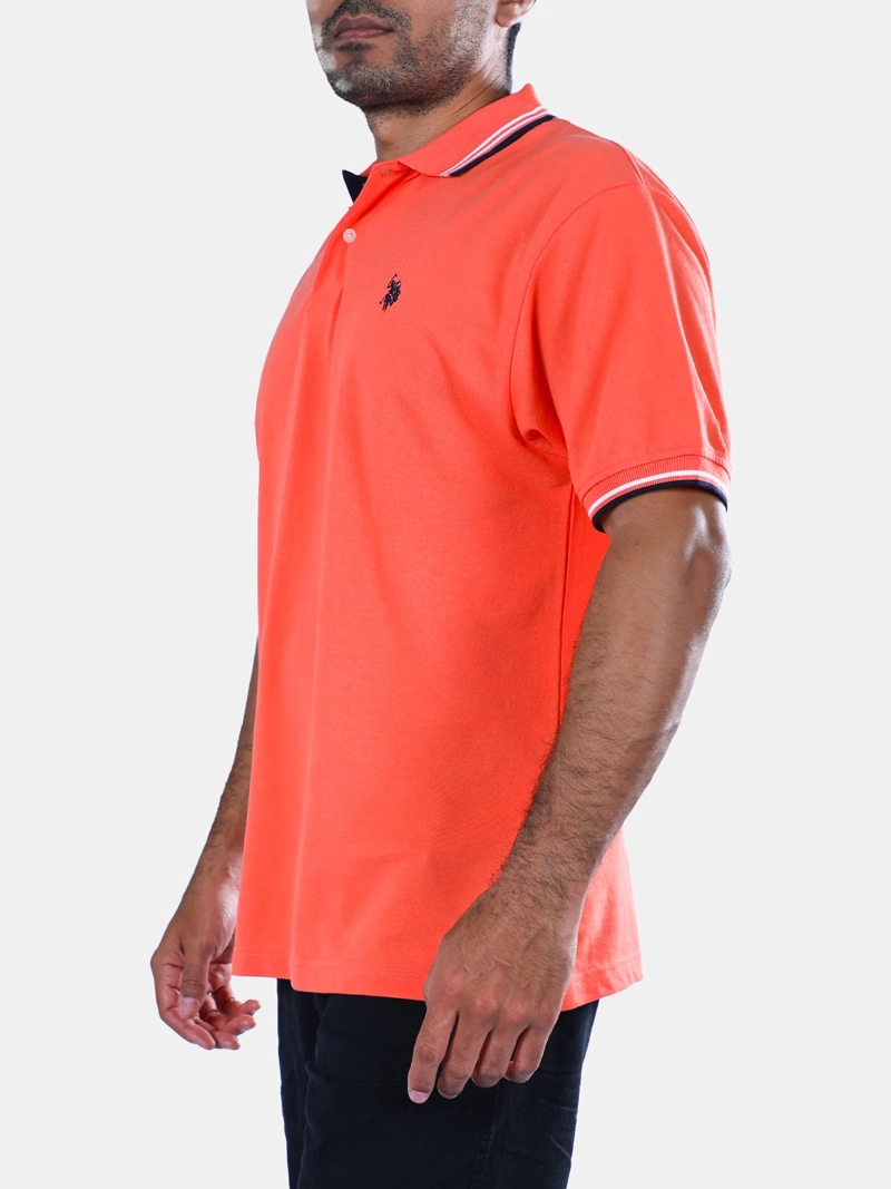 POLERA MANGA CORTA HOMBRE US POLO ASSN  - 3