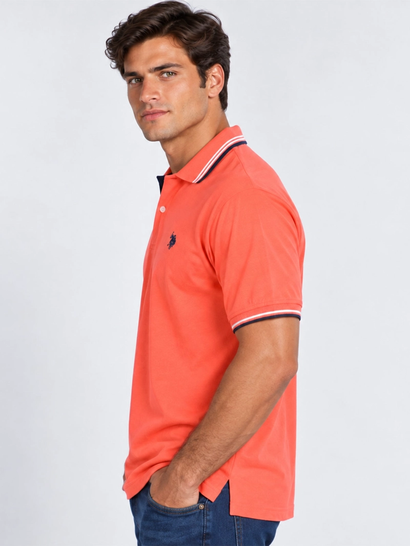 POLERA MANGA CORTA HOMBRE US POLO ASSN  - 3