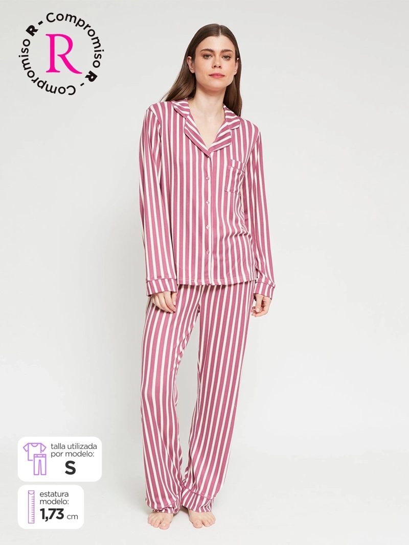 PIJAMA MARQUIS MANGA LARGA - 1