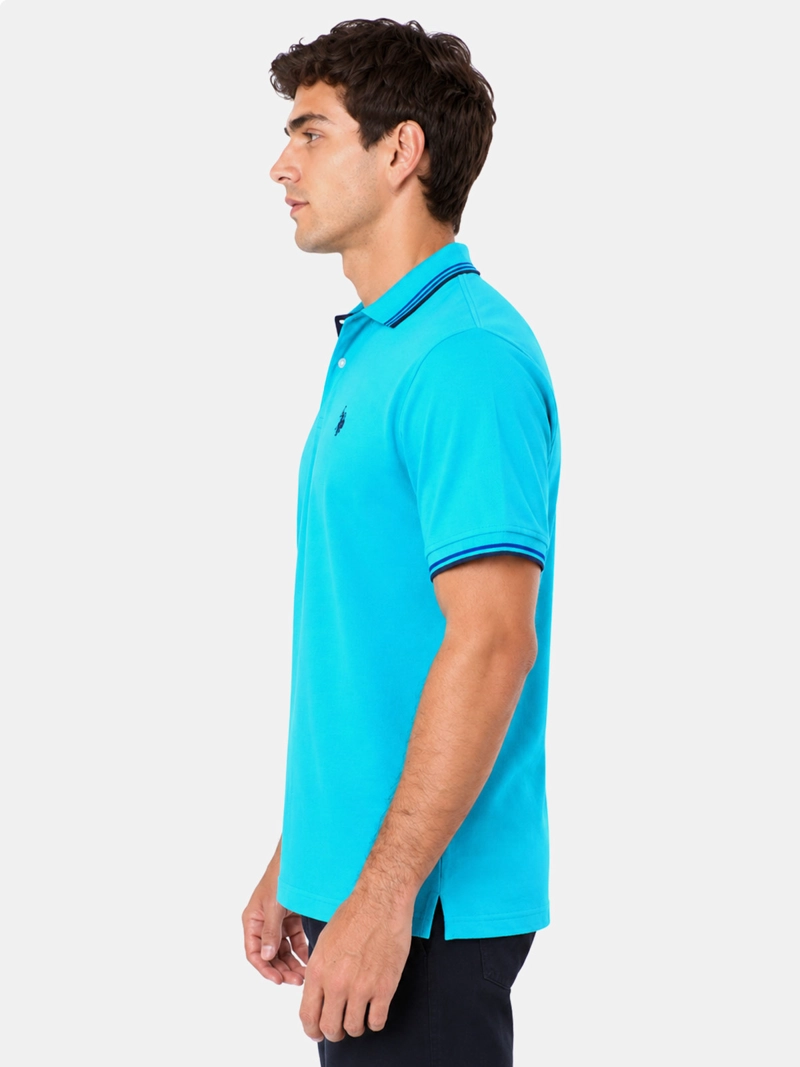 POLERA MANGA CORTA HOMBRE US POLO ASSN  - 3