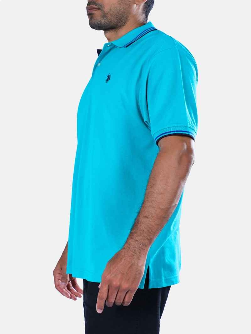 POLERA MANGA CORTA HOMBRE US POLO ASSN  - 3