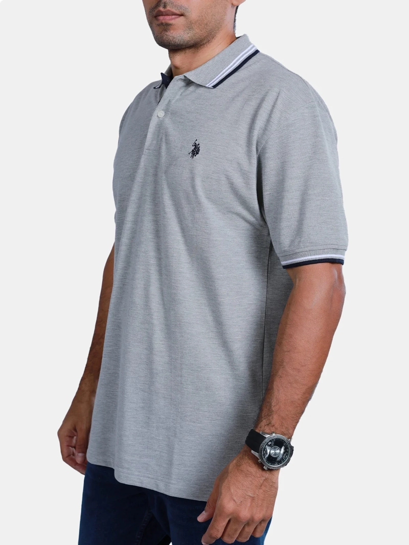 POLERA MANGA CORTA HOMBRE US POLO ASSN  - 3