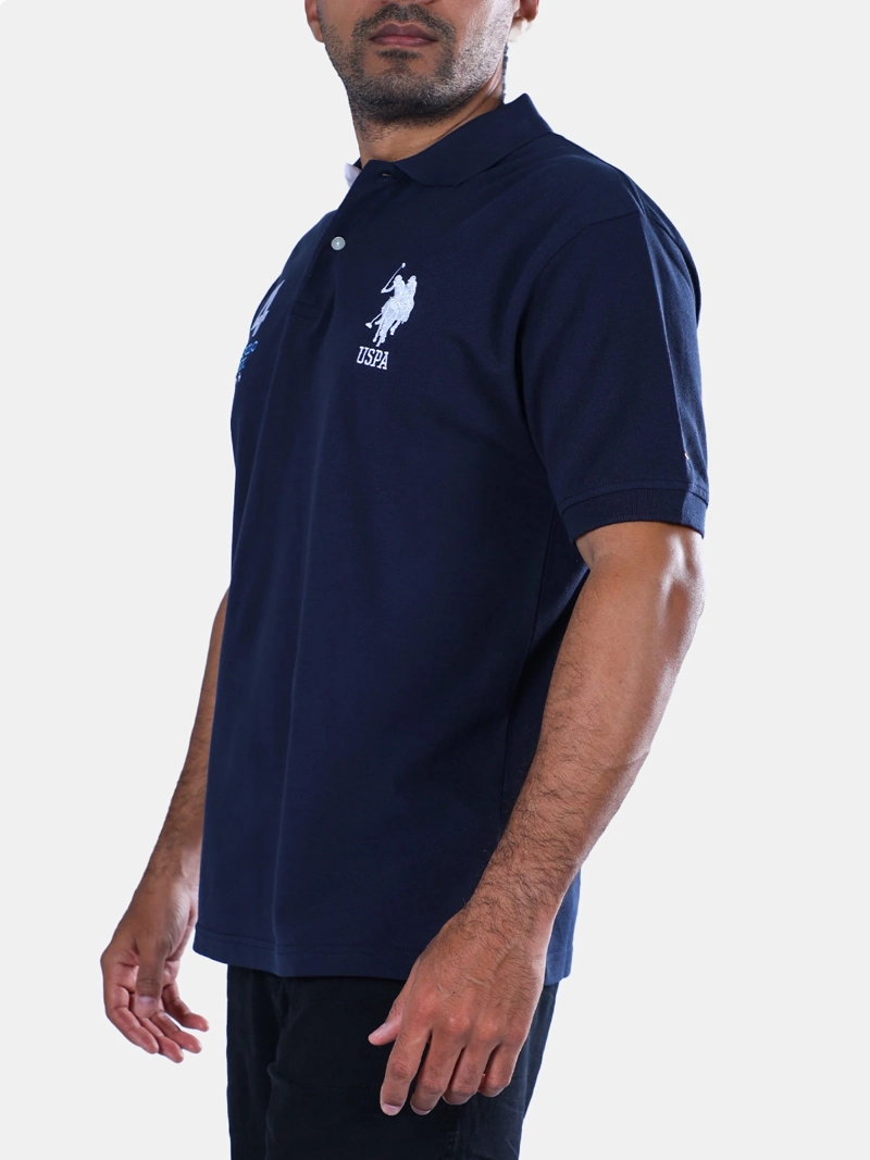 POLERA MANGA CORTA HOMBRE US POLO ASSN  - 3