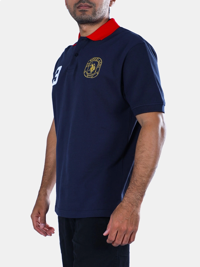 POLERA MANGA CORTA HOMBRE US POLO ASSN  - 3