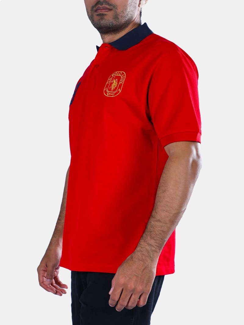 POLERA MANGA CORTA HOMBRE US POLO ASSN  - 3