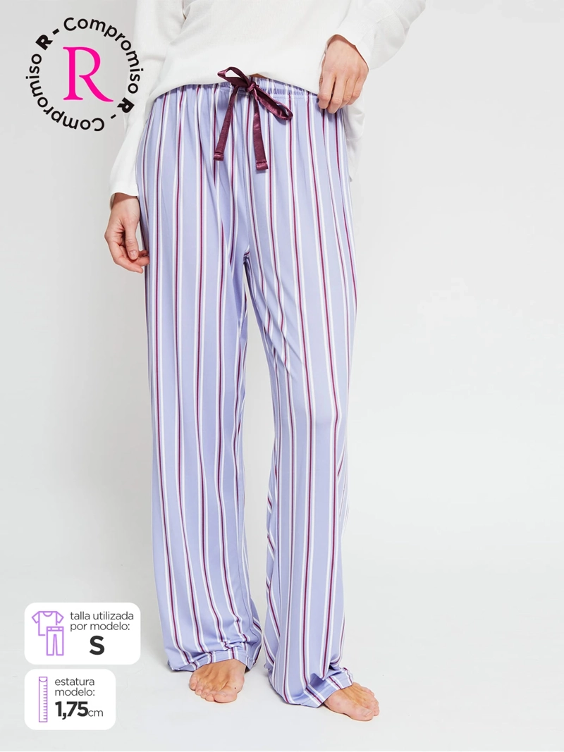 BOTTOM PIJAMA MUJER MARQUIS LARGO - 1
