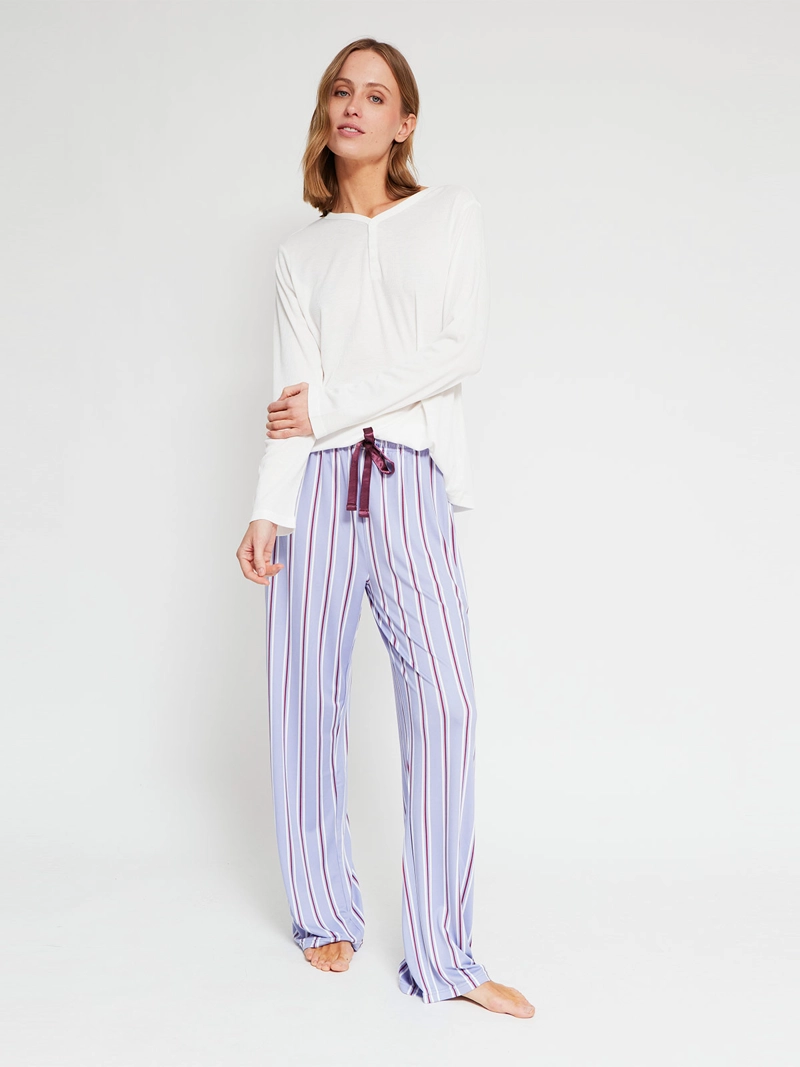 BOTTOM PIJAMA MUJER MARQUIS LARGO - 4