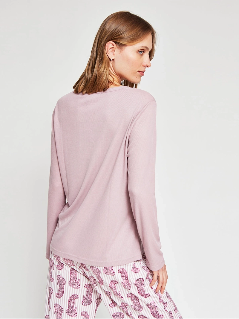 TOP PIJAMA MUJER MARQUIS MANGA LARGA - 2
