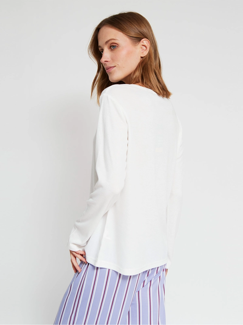 TOP PIJAMA MUJER MARQUIS MANGA LARGA - 2
