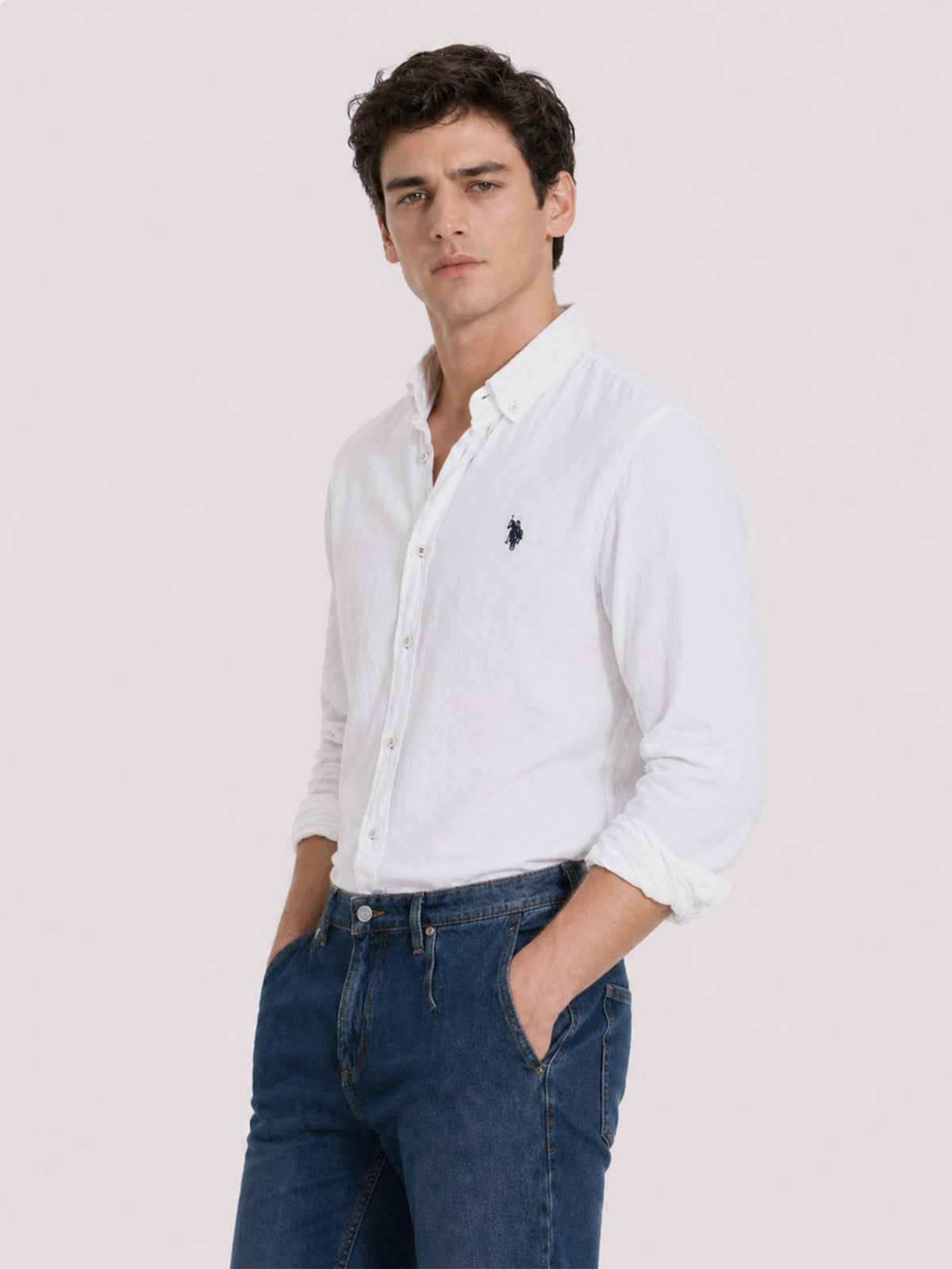 CAMISA HOMBRE US POLO ASSN MANGA LARGA - 3