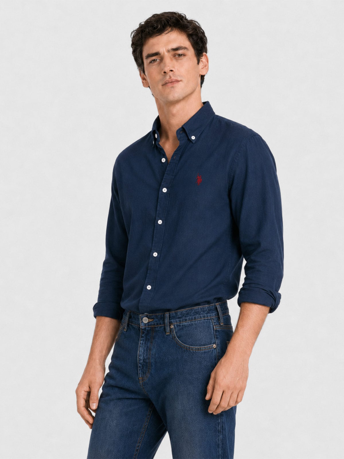 CAMISA HOMBRE US POLO ASSN MANGA LARGA - 3