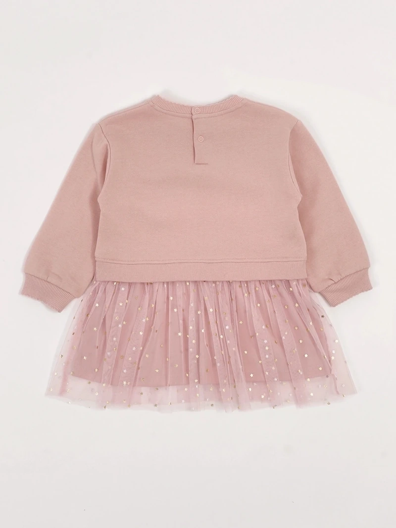 POLERÓN NIÑA BABY HARVEST CON FALDA TUL - 4