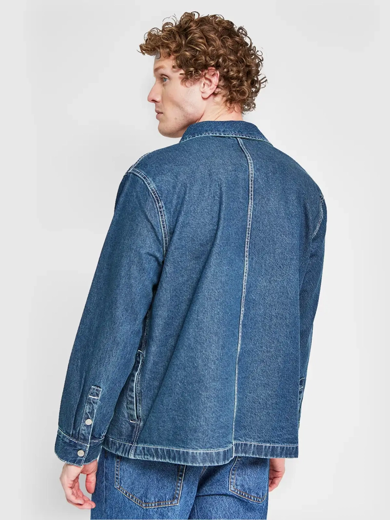 CHAQUETA HOMBRE PEPE JEANS ALGODÓN LARGA DENIM - 2