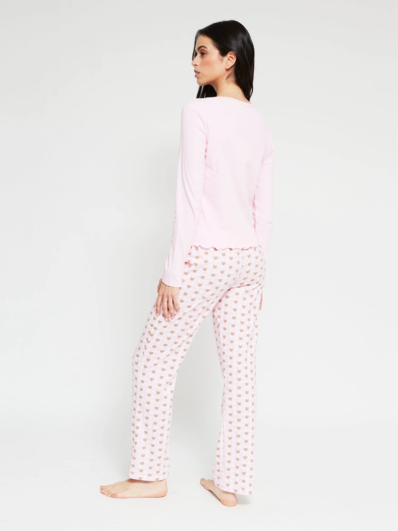 PIJAMA MUJER INDEX ALGODÓN RECTO - 2