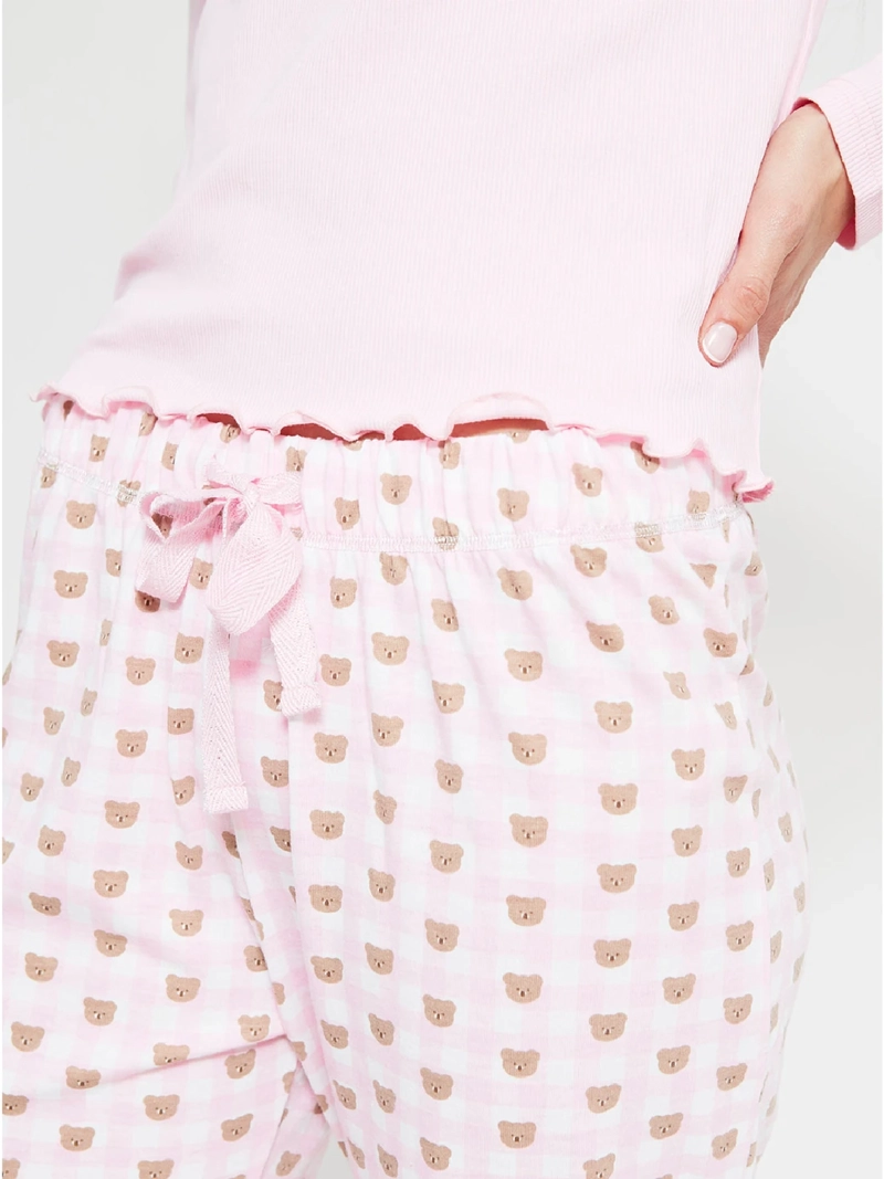 PIJAMA MUJER INDEX ALGODÓN RECTO - 3