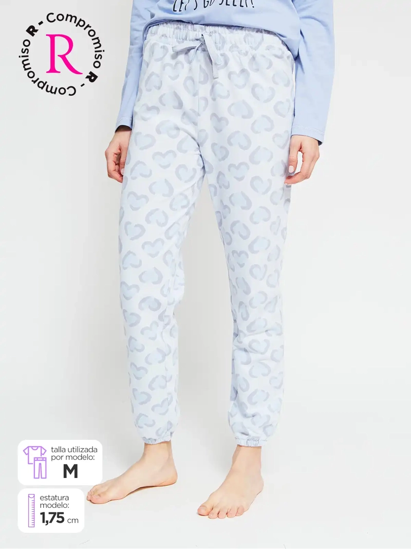 BOTTOM PIJAMA MUJER INDEX ALGODÓN - 1