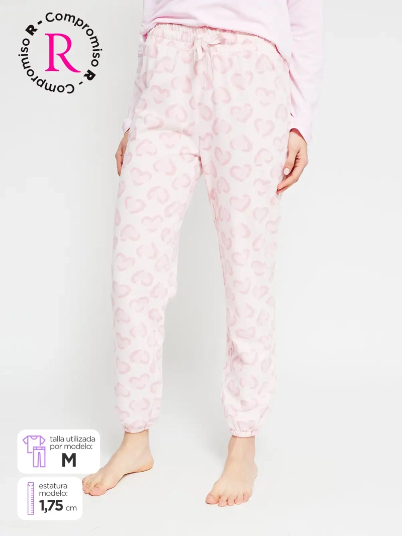 BOTTOM PIJAMA MUJER INDEX ALGODÓN - 1