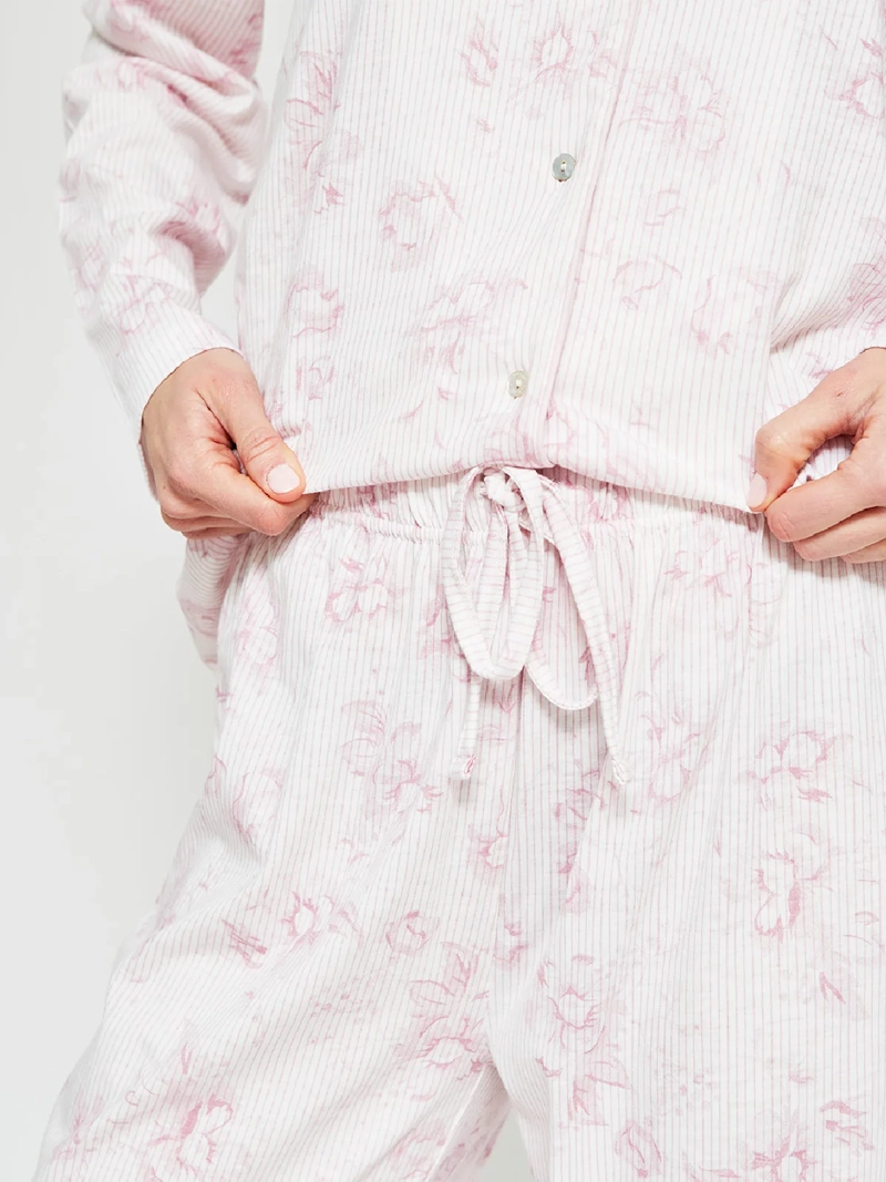 PIJAMA MUJER AZIZ MANGA LARGA - 3