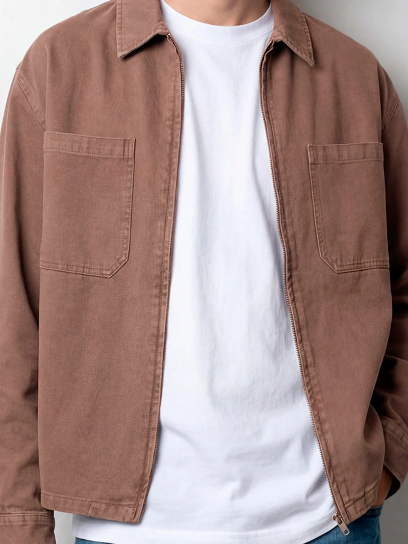 SOBRECAMISA HOMBRE INDEX ALGODÓN DENIM - 4