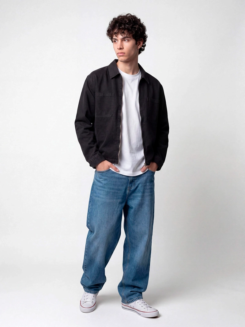 SOBRECAMISA HOMBRE INDEX ALGODÓN DENIM - 3