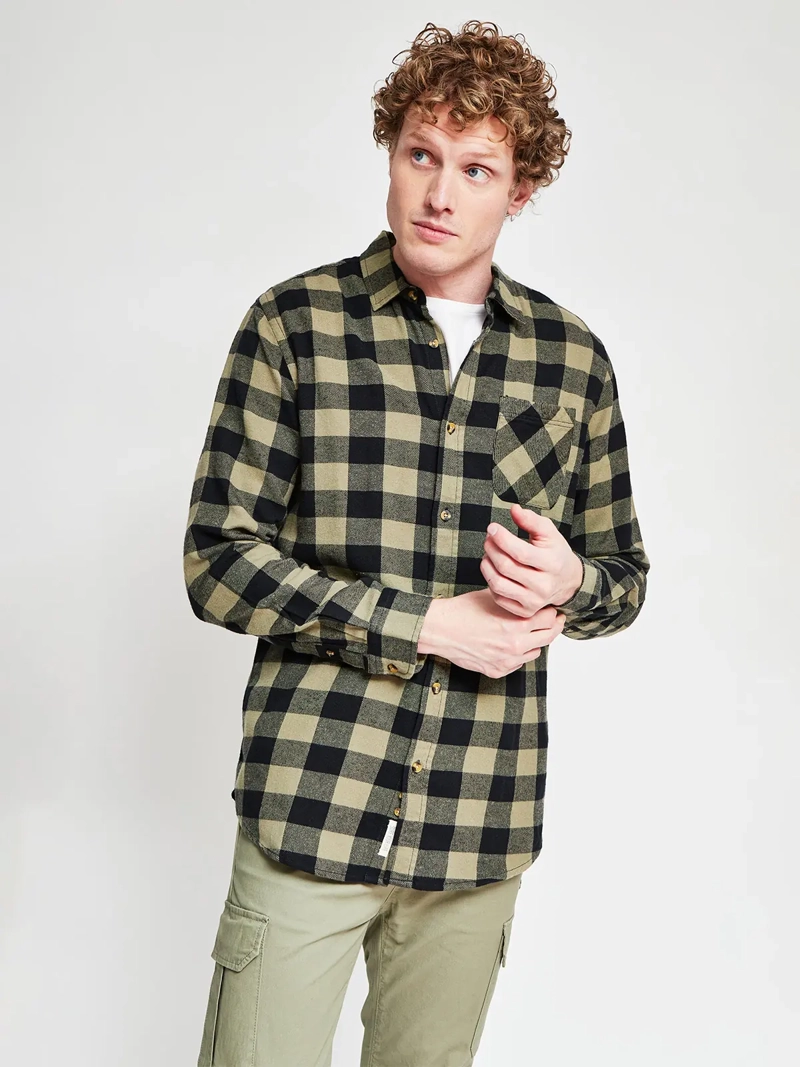 CAMISA HOMBRE CLOUDBREAK ALGODÓN MANGA LARGA - 1