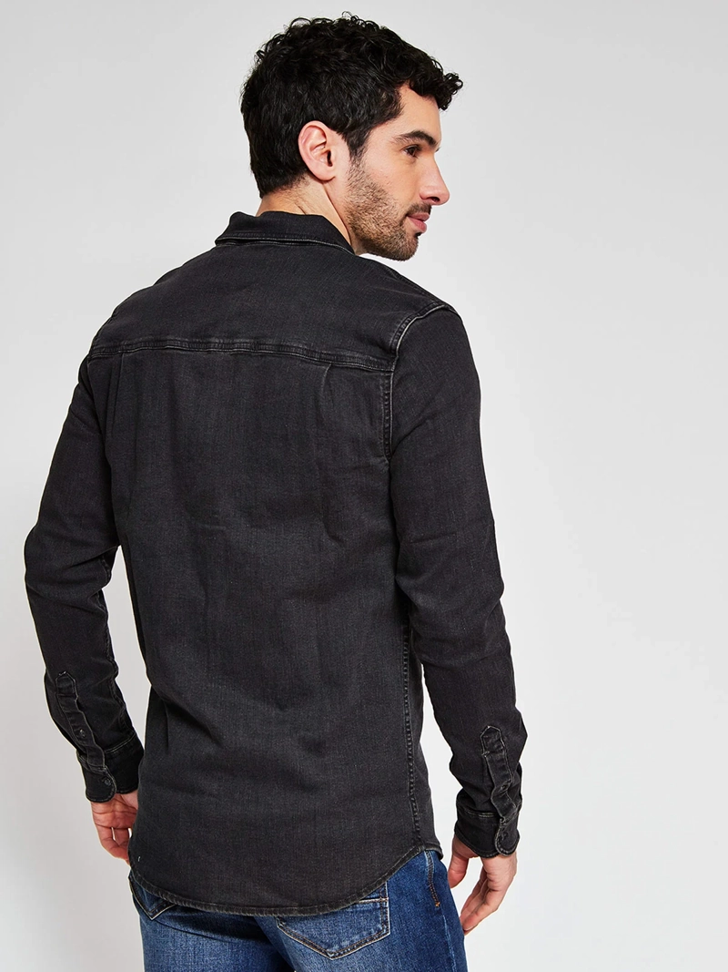 CAMISA HOMBRE REGATTA ALGODÓN MANGA LARGA - 2