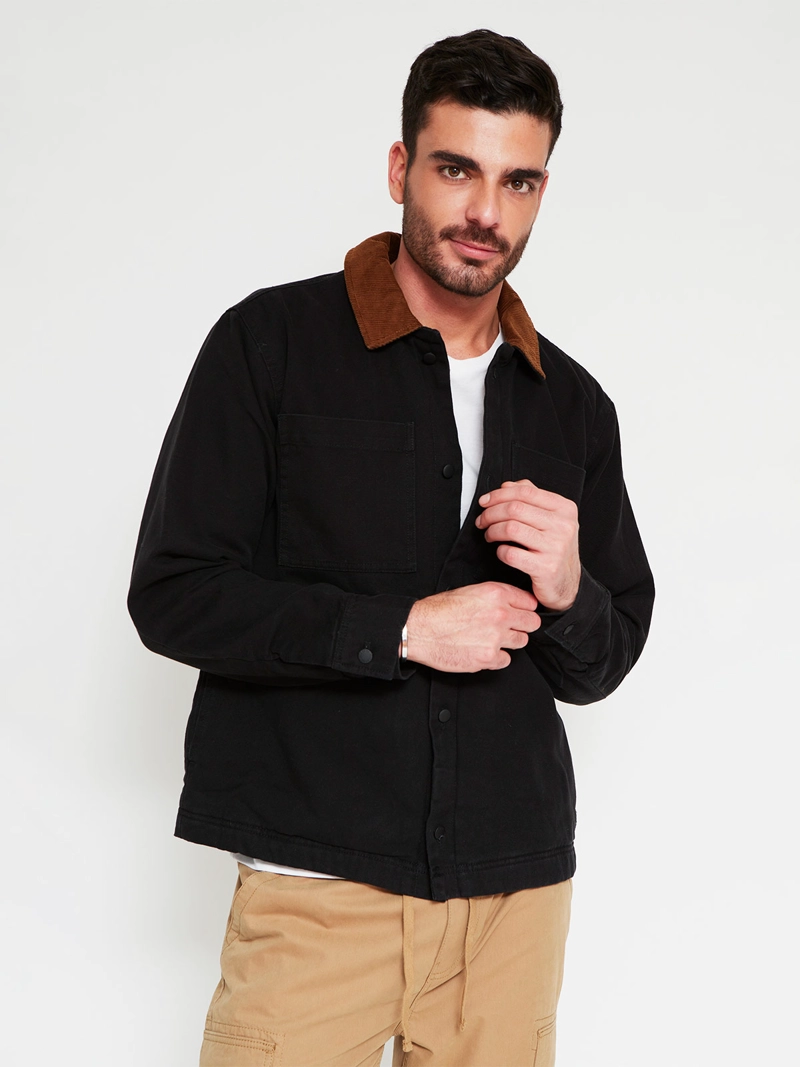 CHAQUETA HOMBRE ELEMENT ALGODÓN CUELLO COTELÉ