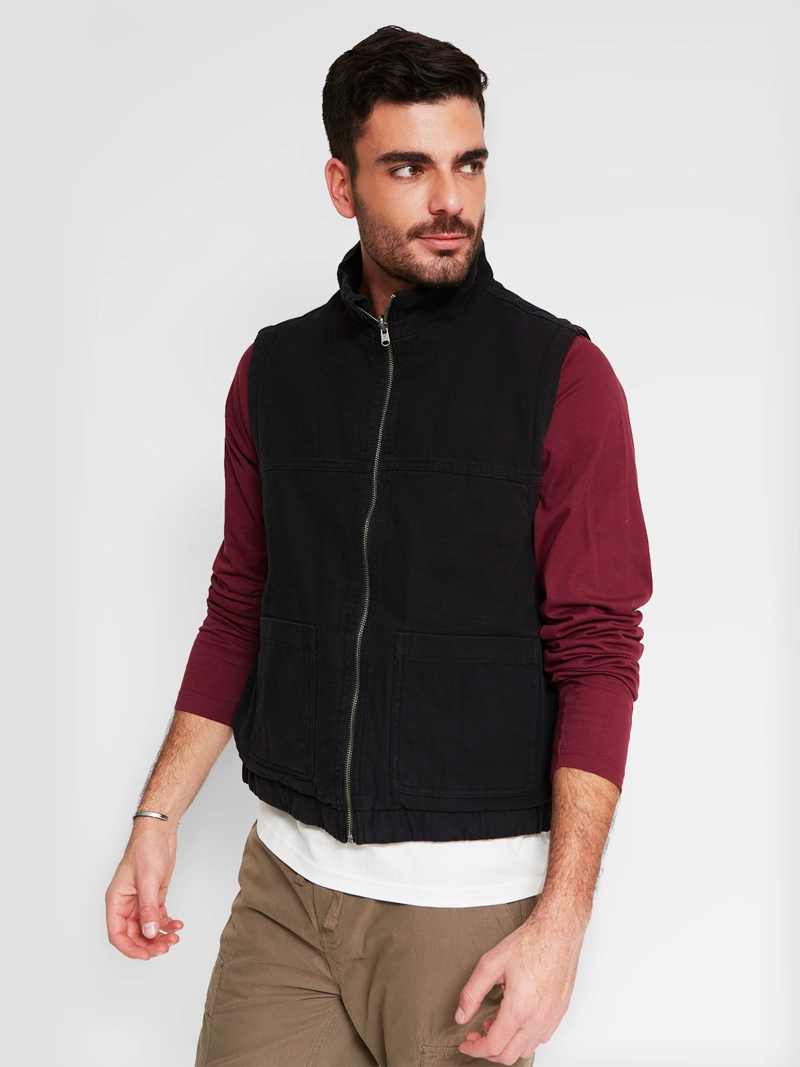 CHAQUETA HOMBRE ELEMENT ALGODÓN SIN MANGAS - 1