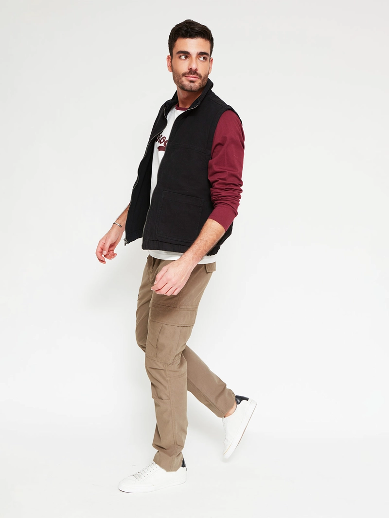 CHAQUETA HOMBRE ELEMENT ALGODÓN SIN MANGAS - 4