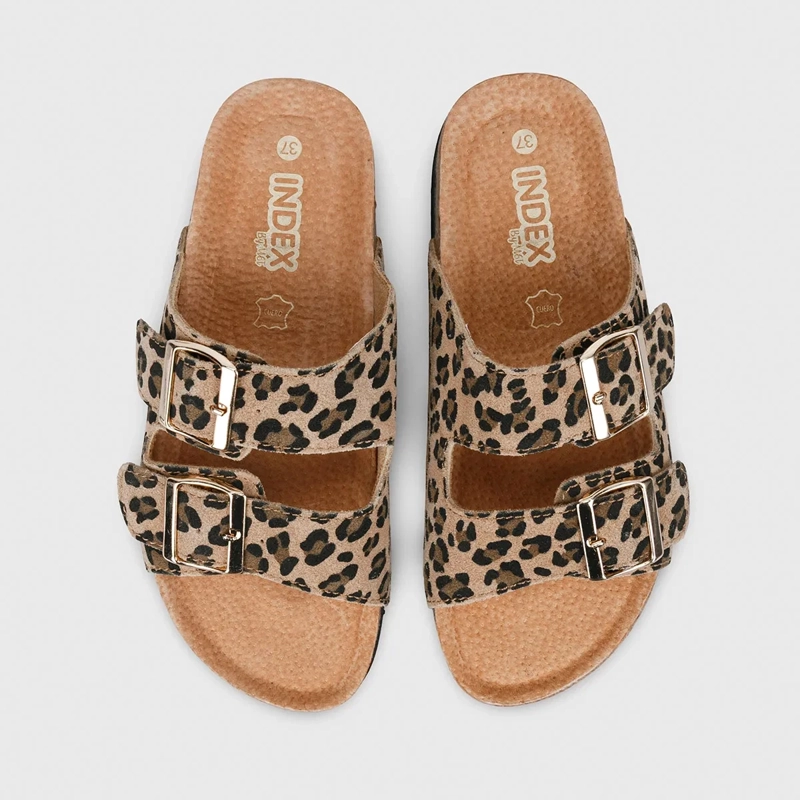 SANDALIAS NIÑA INDEX AHOMY CUERO - 5