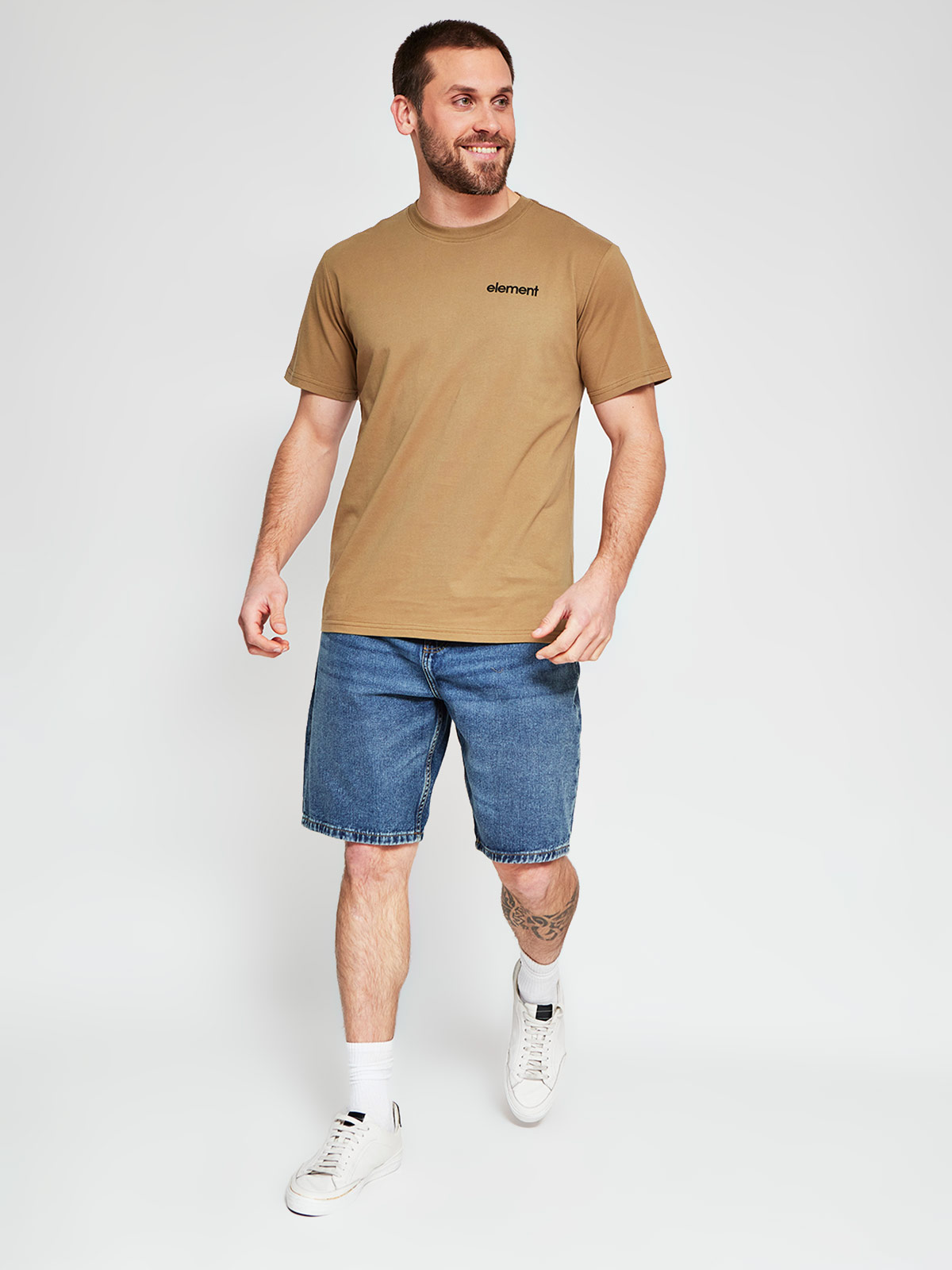POLERA HOMBRE ELEMENT ALGODÓN MANGA CORTA PRINT - 4