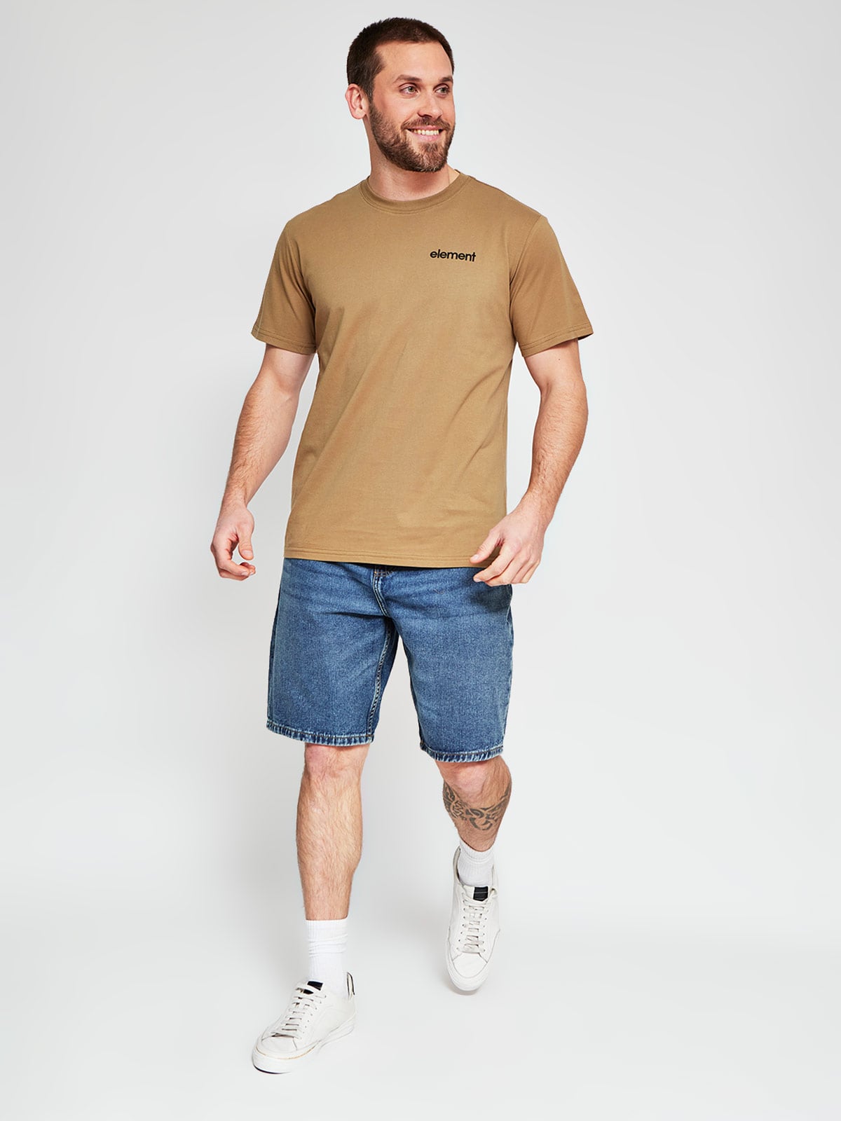 POLERA HOMBRE ELEMENT ALGODÓN MANGA CORTA PRINT - 4