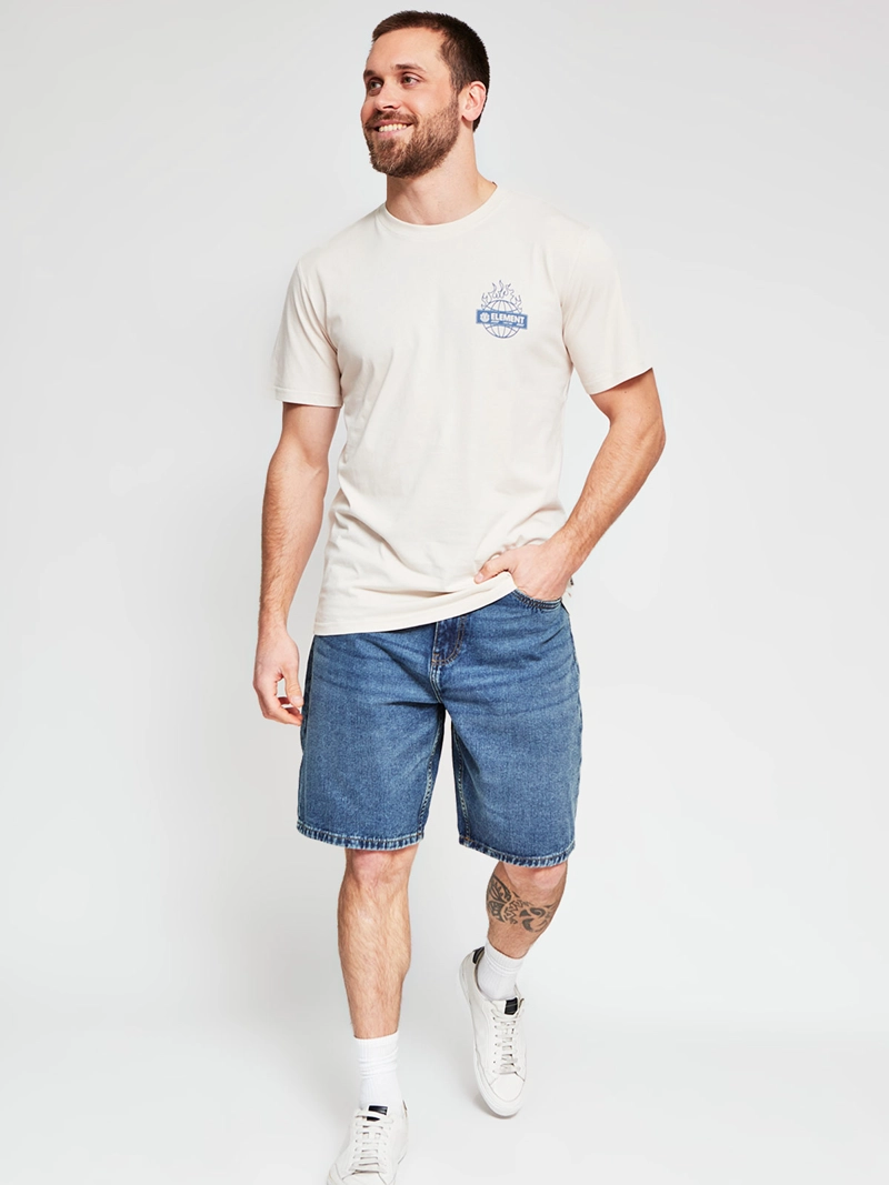 POLERA HOMBRE ELEMENT ALGODÓN MANGA CORTA PRINT - 4