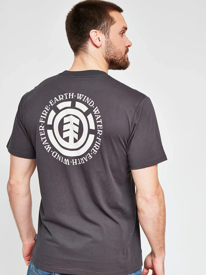 POLERA HOMBRE ELEMENT ALGODÓN MANGA CORTA PRINT - 2
