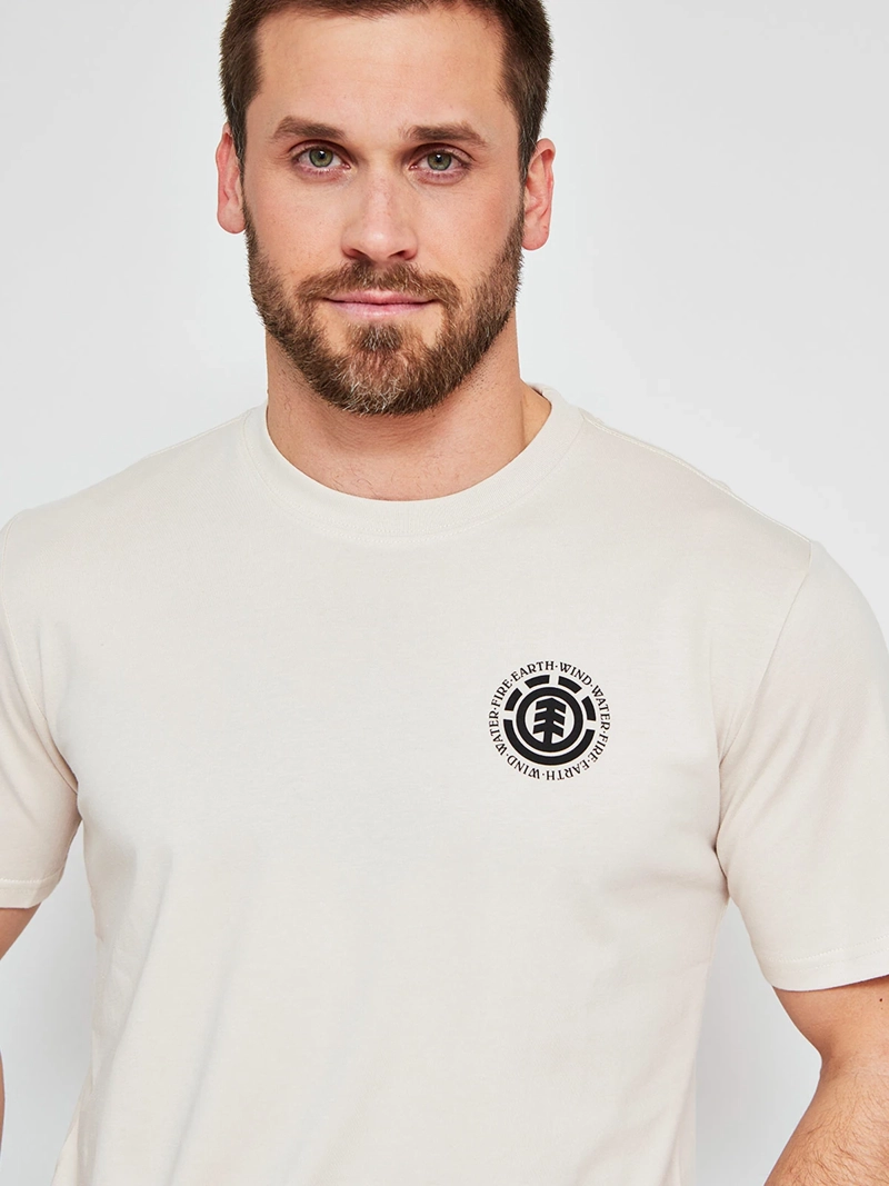POLERA HOMBRE ELEMENT ALGODÓN MANGA CORTA PRINT - 3