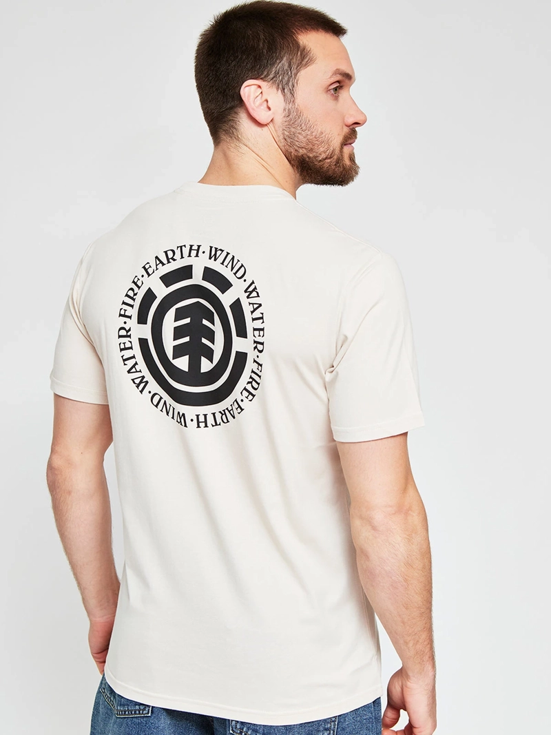 POLERA HOMBRE ELEMENT ALGODÓN MANGA CORTA PRINT - 2