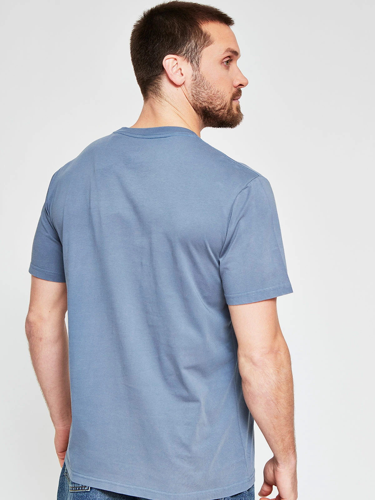 POLERA HOMBRE ELEMENT ALGODÓN MANGA CORTA BÁSICA - 2
