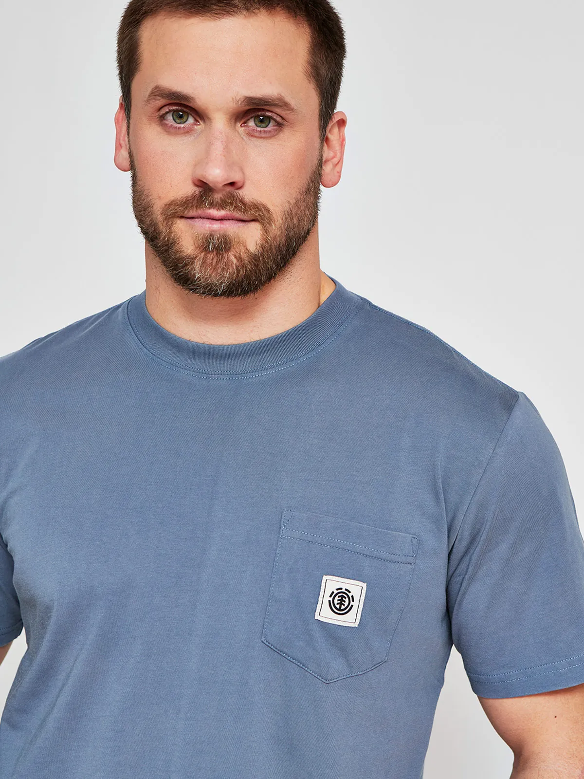 POLERA HOMBRE ELEMENT ALGODÓN MANGA CORTA - 3