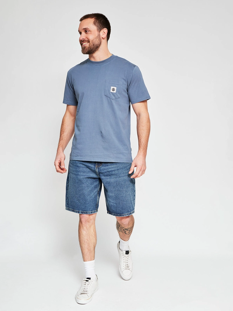 POLERA HOMBRE ELEMENT ALGODÓN MANGA CORTA - 4