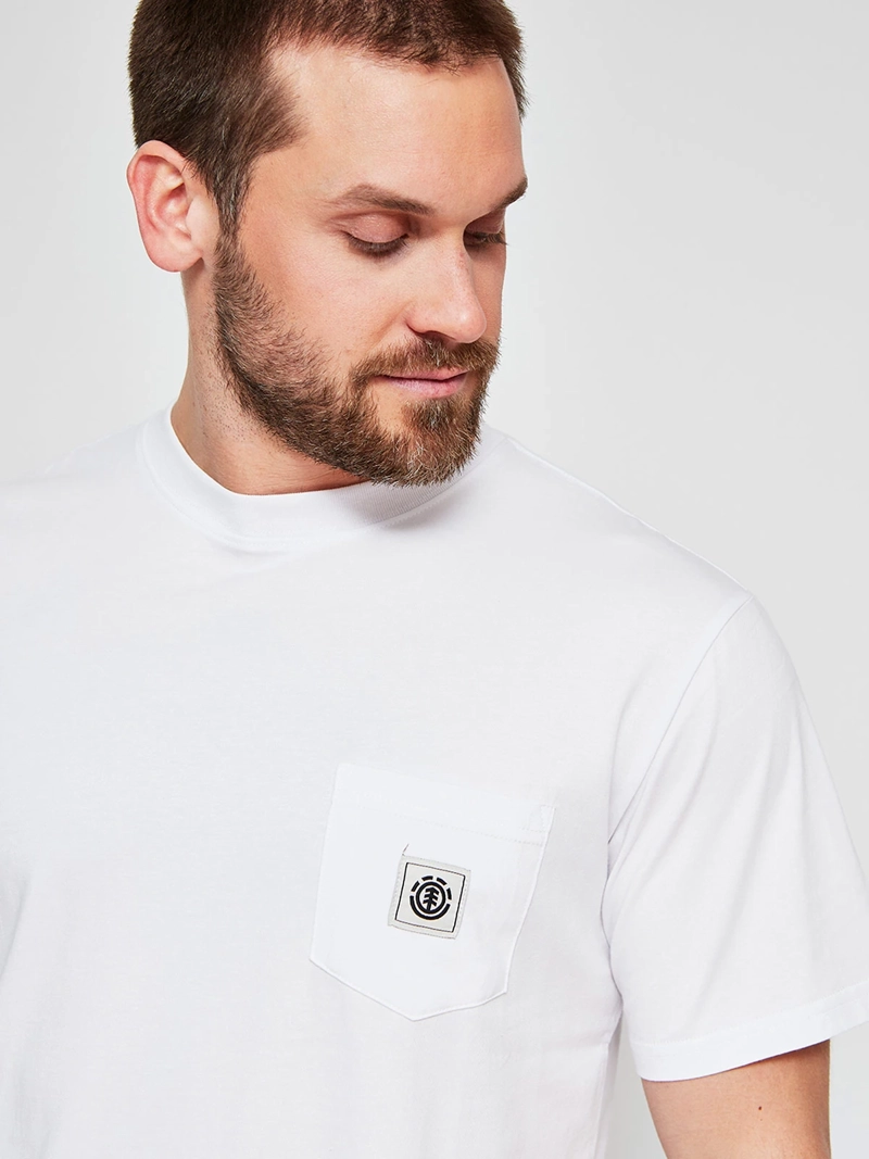 POLERA HOMBRE ELEMENT ALGODÓN MANGA CORTA - 3