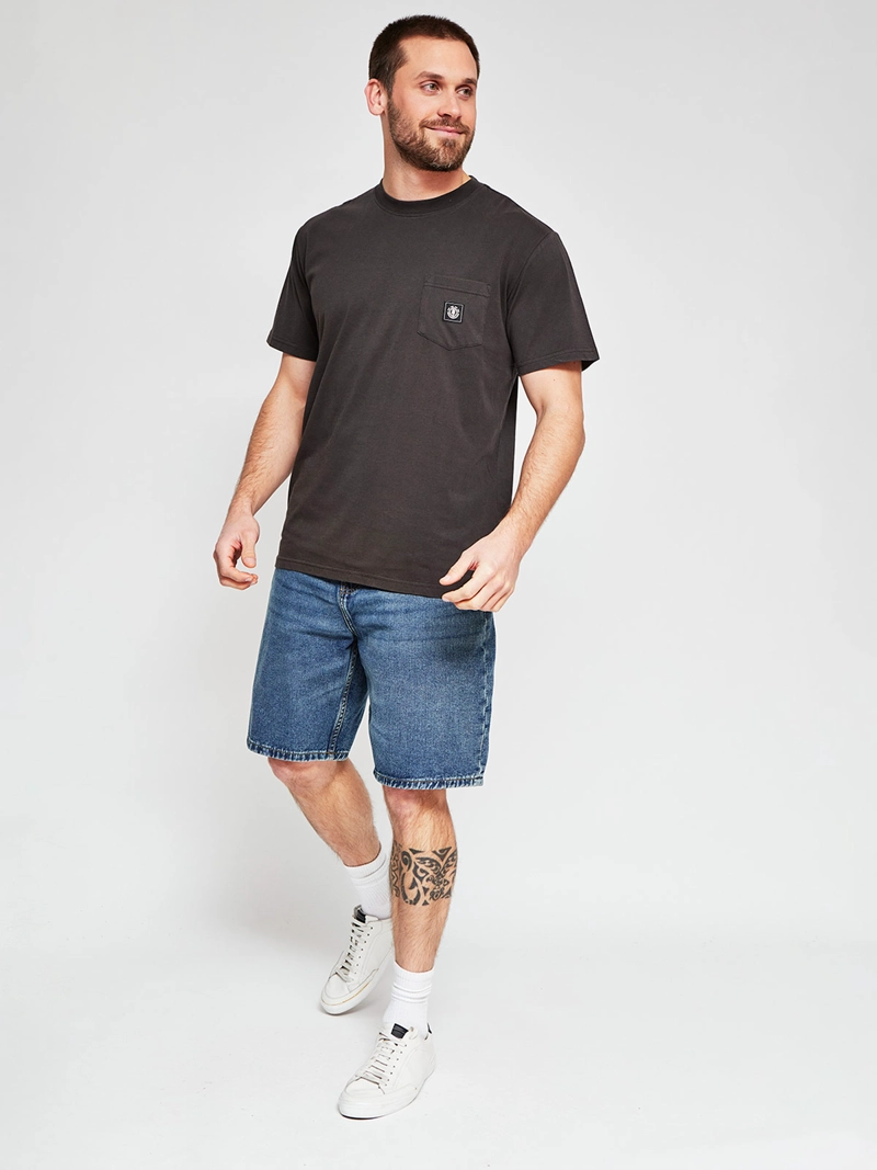 POLERA HOMBRE ELEMENT ALGODÓN MANGA CORTA - 4