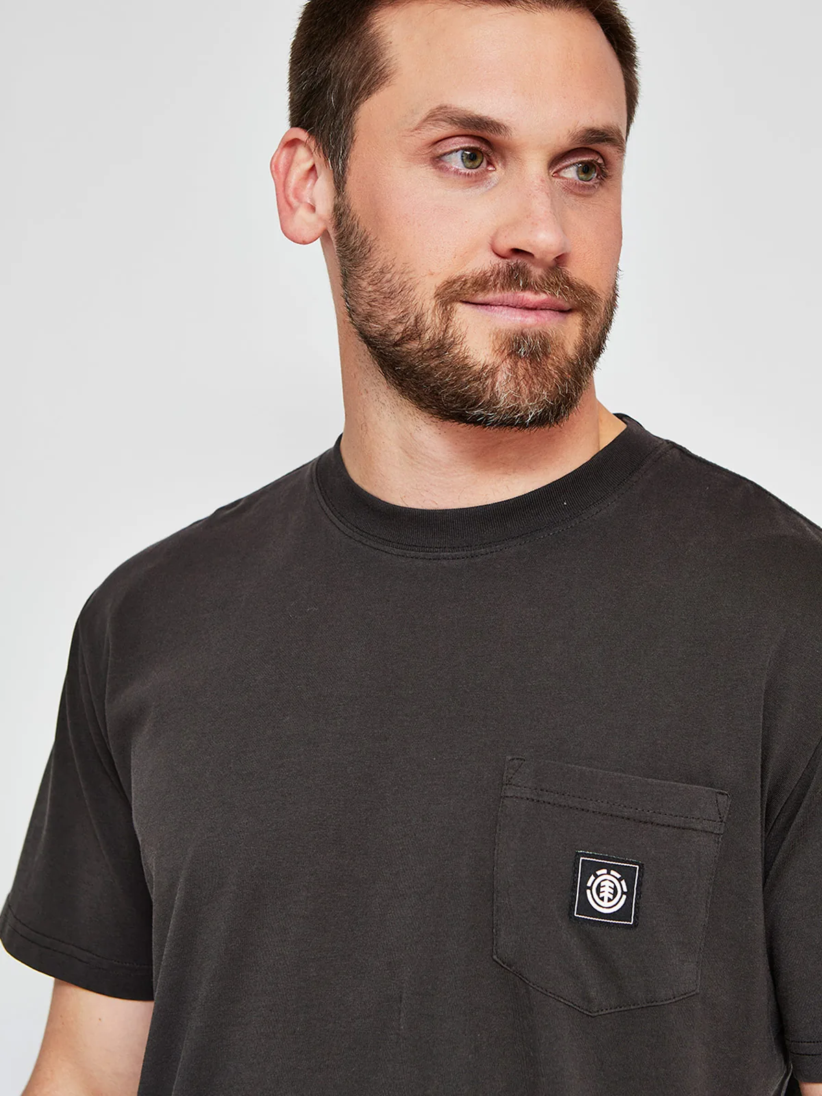 POLERA HOMBRE ELEMENT ALGODÓN MANGA CORTA - 3