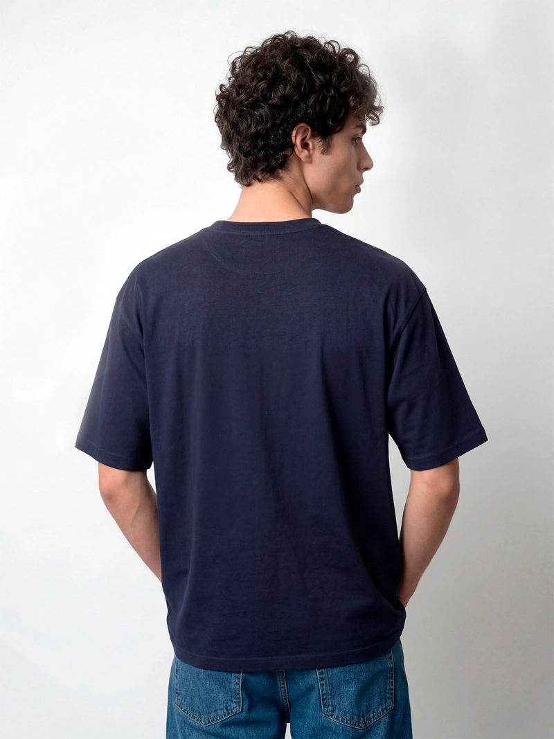 POLERA HOMBRE INDEX ALGODÓN MANGA CORTA OVERSIZE - 2