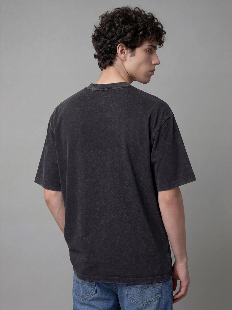POLERA HOMBRE INDEX ALGODÓN MANGA CORTA RELAXED FIT - 2