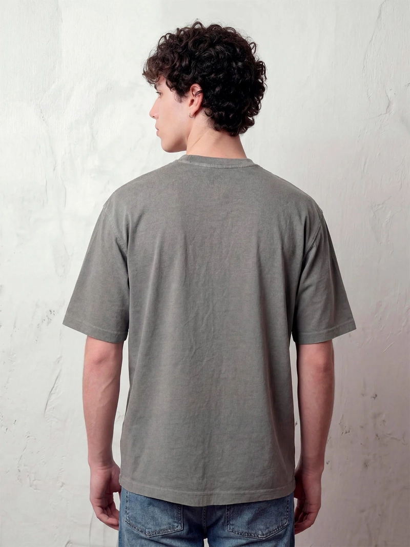 POLERA HOMBRE INDEX ALGODÓN MANGA CORTA RELAXED FIT - 2