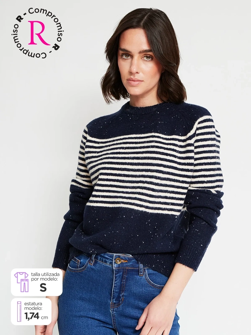 SWEATER MUJER REGATTA RAYADO - 1