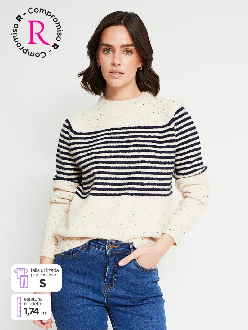 SWEATER MUJER REGATTA RAYADO - 1