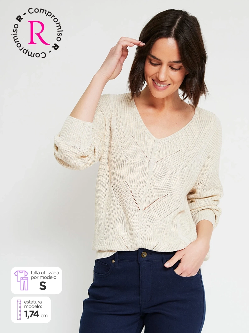 SWEATER MUJER REGATTA TRENZAS - 1