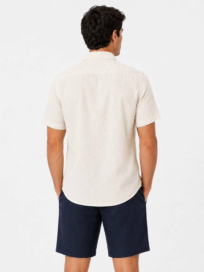 CAMISA HOMBRE US POLO ASSN MANGA CORTA REGULAR FIT ALGODÓN - 2