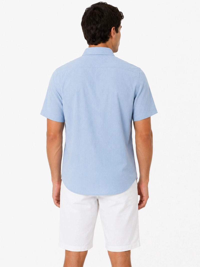 CAMISA HOMBRE US POLO ASSN MANGA CORTA REGULAR FIT ALGODÓN - 2